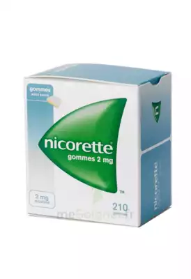 Nicorette 2 Mg Gom à Mâcher Médic Sans Sucre Plq/210gom à NOROY-LE-BOURG