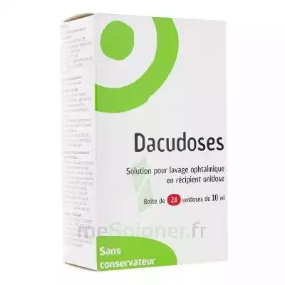 Dacudoses Solution Pour Lavement Ophtalmologique 24unid/10ml à NOROY-LE-BOURG