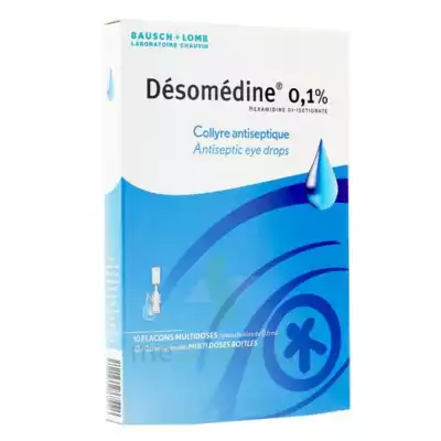 Desomedine 0,1 % Collyre Sol 10fl/0,6ml à NOROY-LE-BOURG